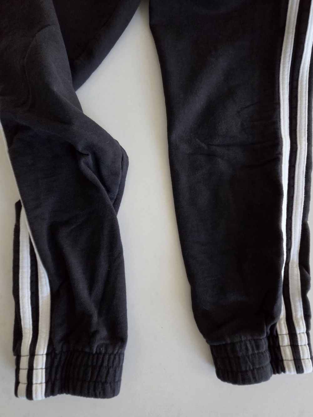 J. Galt Black Track Joggers with Side Stripes - Picture 3 of 5
